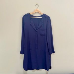 SOLD - Madewell Drop-Waist Long-Sleeve Dress